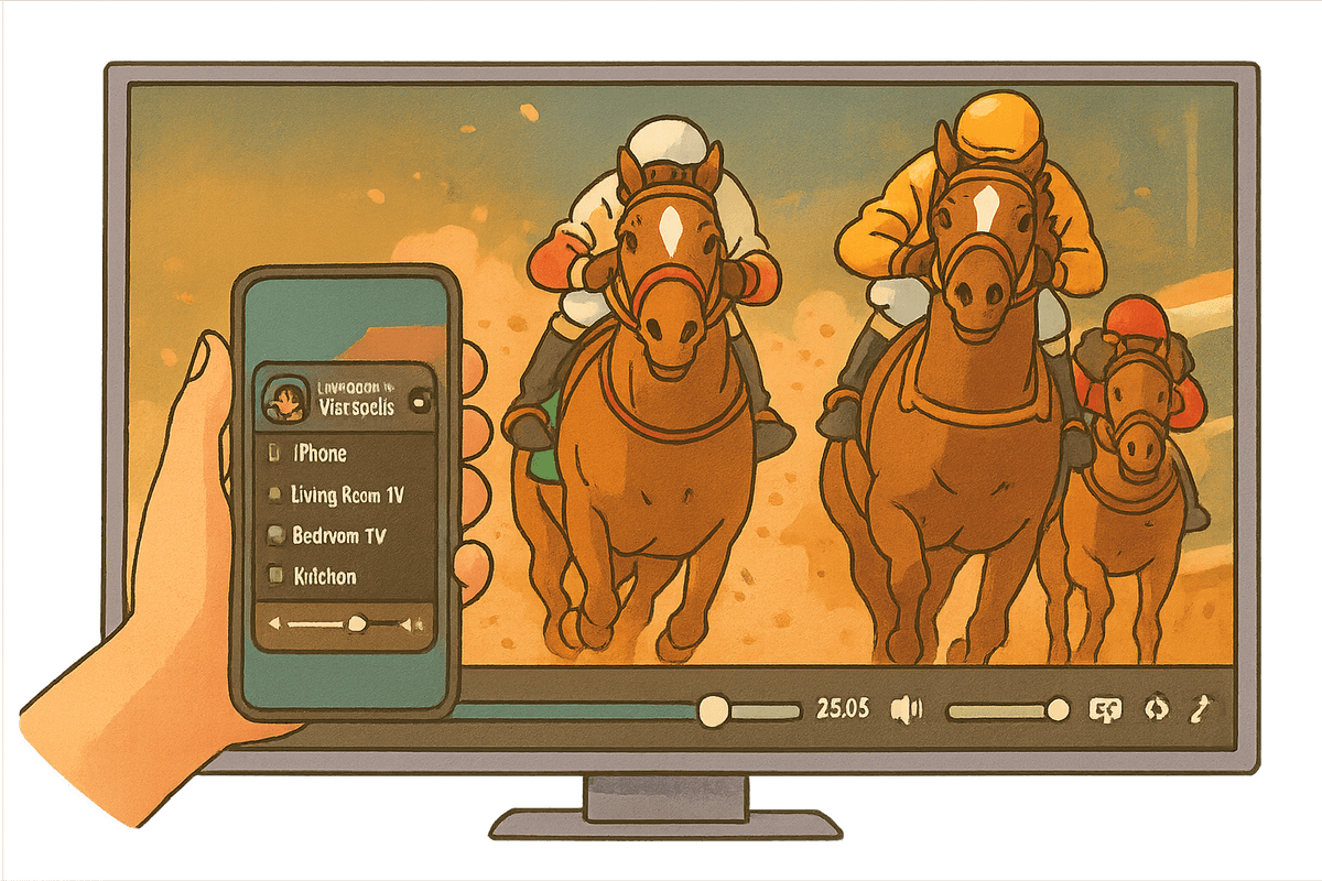 Watch via Connected Browsers & Apps