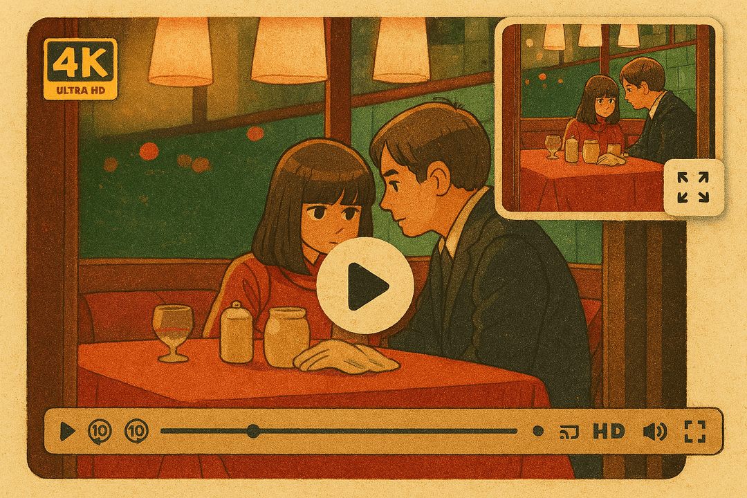 HTML5 player with HLS video streaming