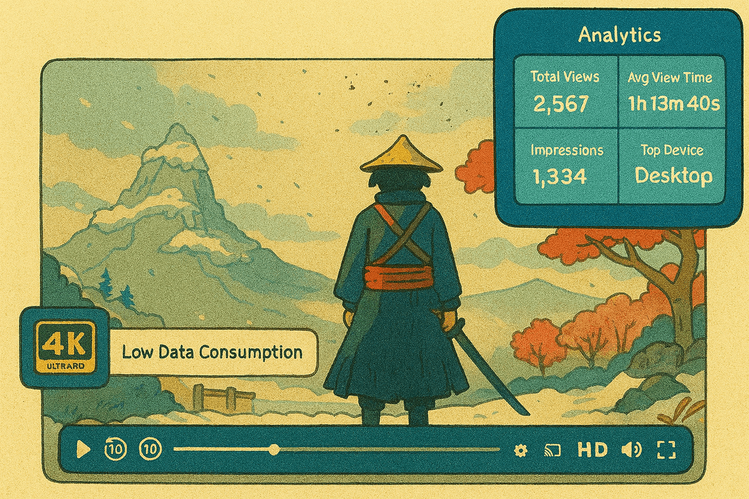 Intuitive OTT video analytics suite