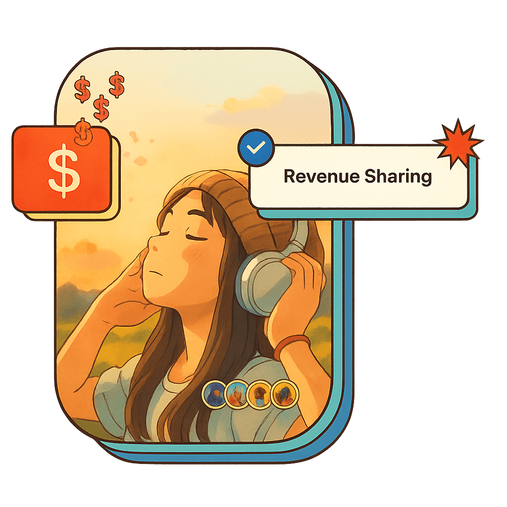 Share Revenue with Content Partners