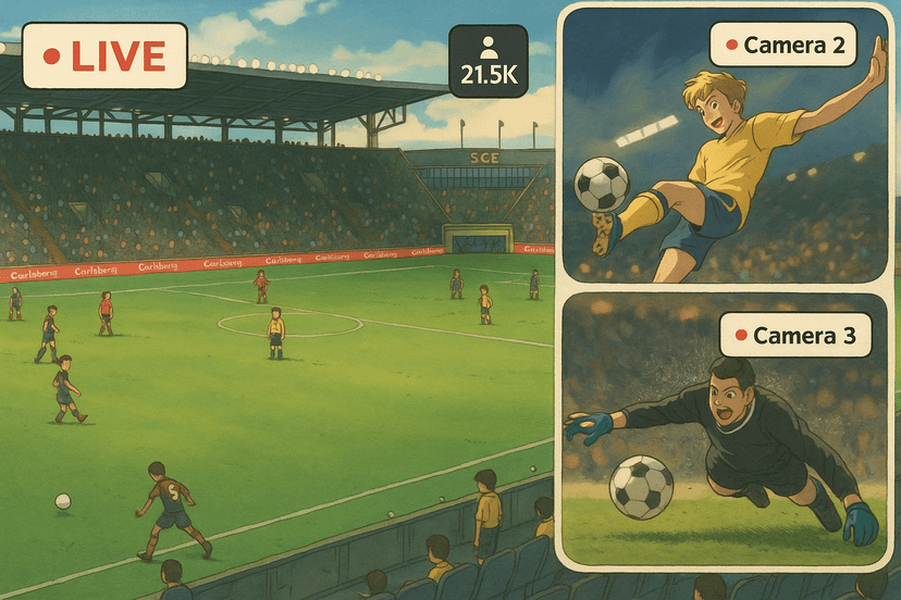 Live Stream Sports from the Field
