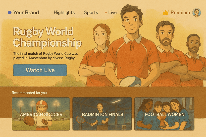 Launch a Complete Sports OTT Platform