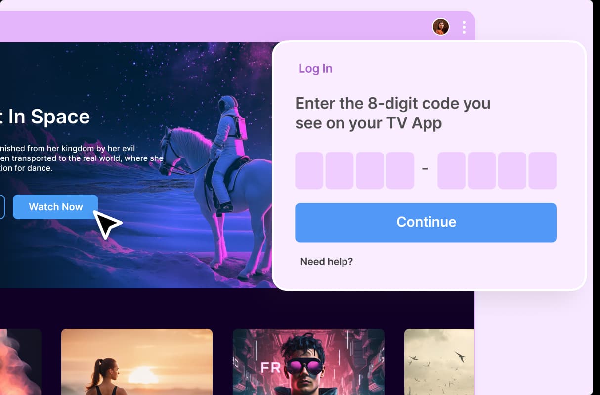 Code Based Login