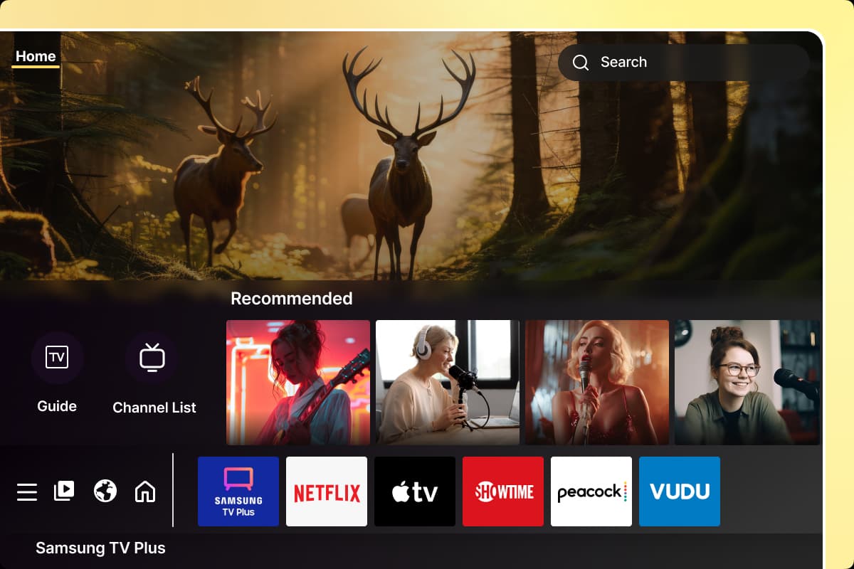Native Samsung Streaming Channel