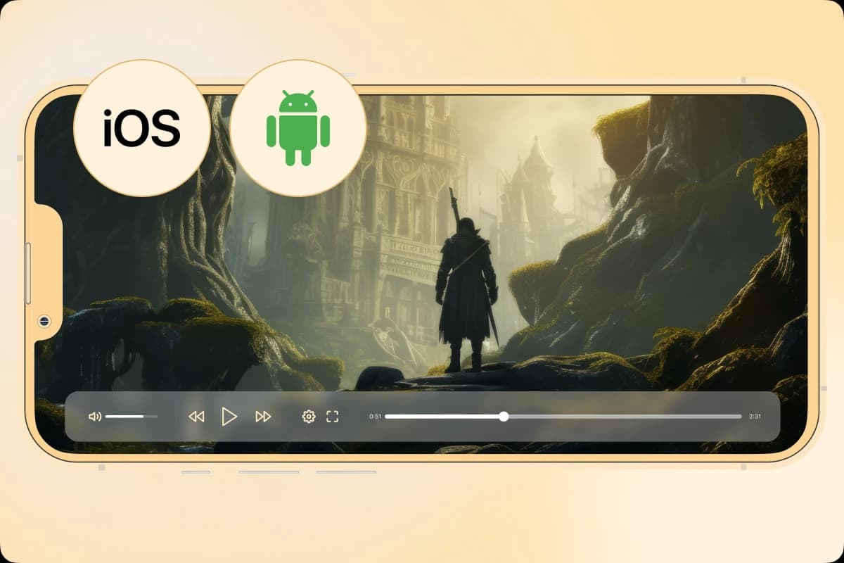 Supports Mobile Apps with Google Cast