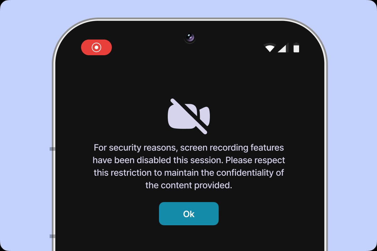 Prevent Screen Captures to Protect Your Paid Content