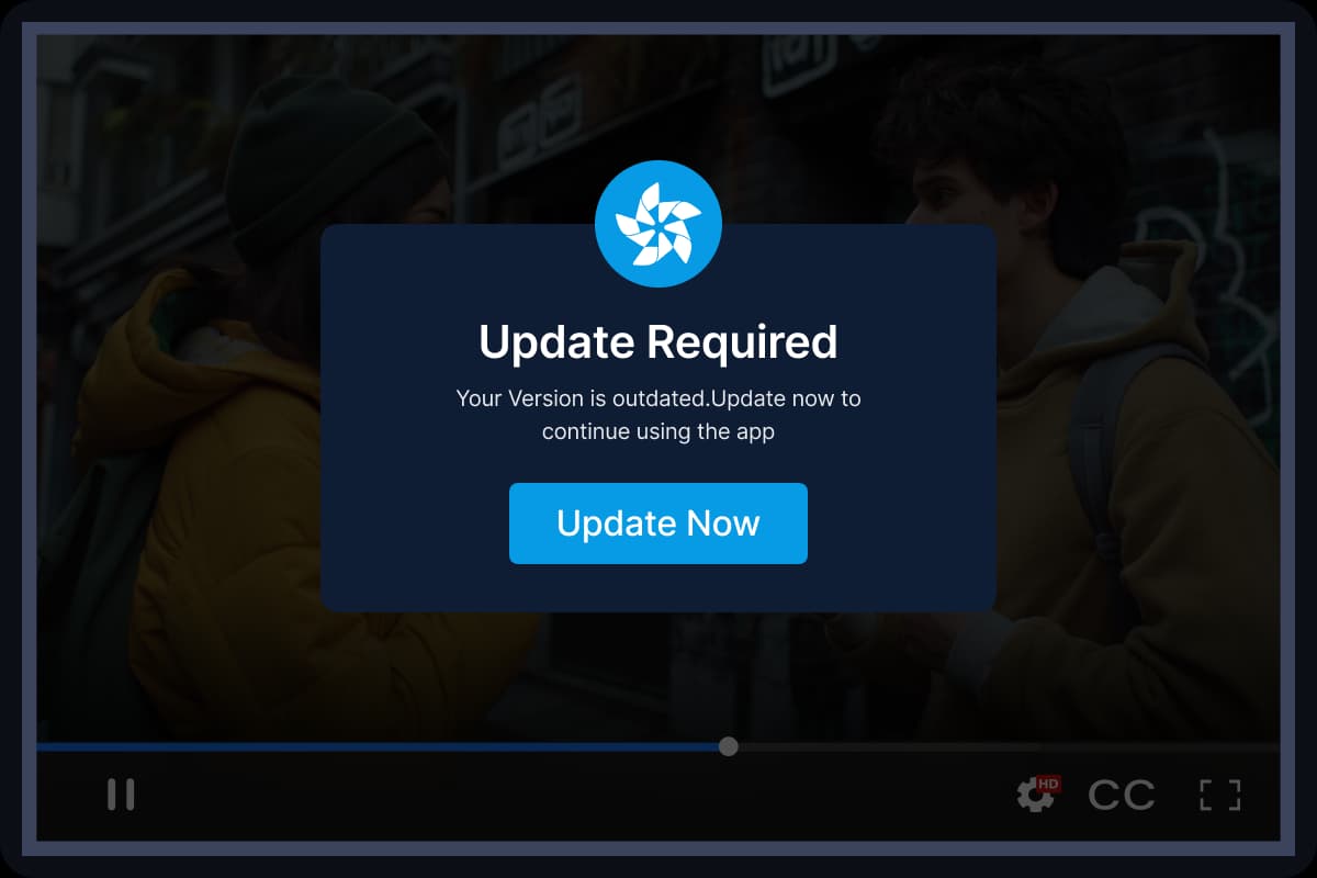 Force App Version Updates