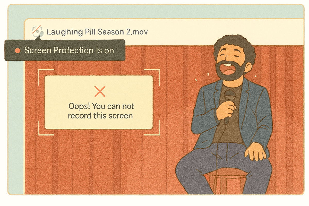 Screen Record Protection