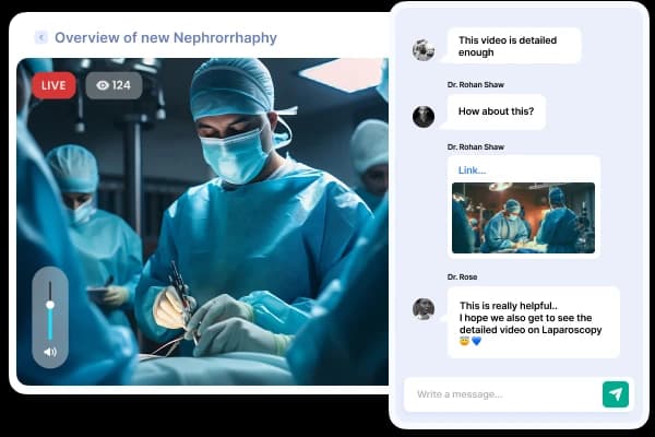 Live Streaming Surgeries