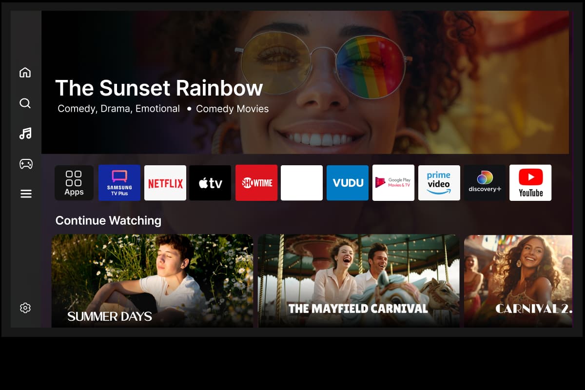 Banner - Build Samsung TV App For Your Streaming Platform (5) samsung tv app